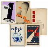 Typographie - - Sammlung von 12 Schriften bzw. Kleinschriften zur portugiesischen modernistischen