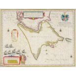 Karten - Feuerland - - Blaeu, Willem. Tabula Magellanica qua Tierrae del fuego cum celeberrimis