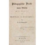 Philosophie und Pädagogik - - Wuntschli, B. G. (das ist: Karl Friedrich Wilhelm Wander).