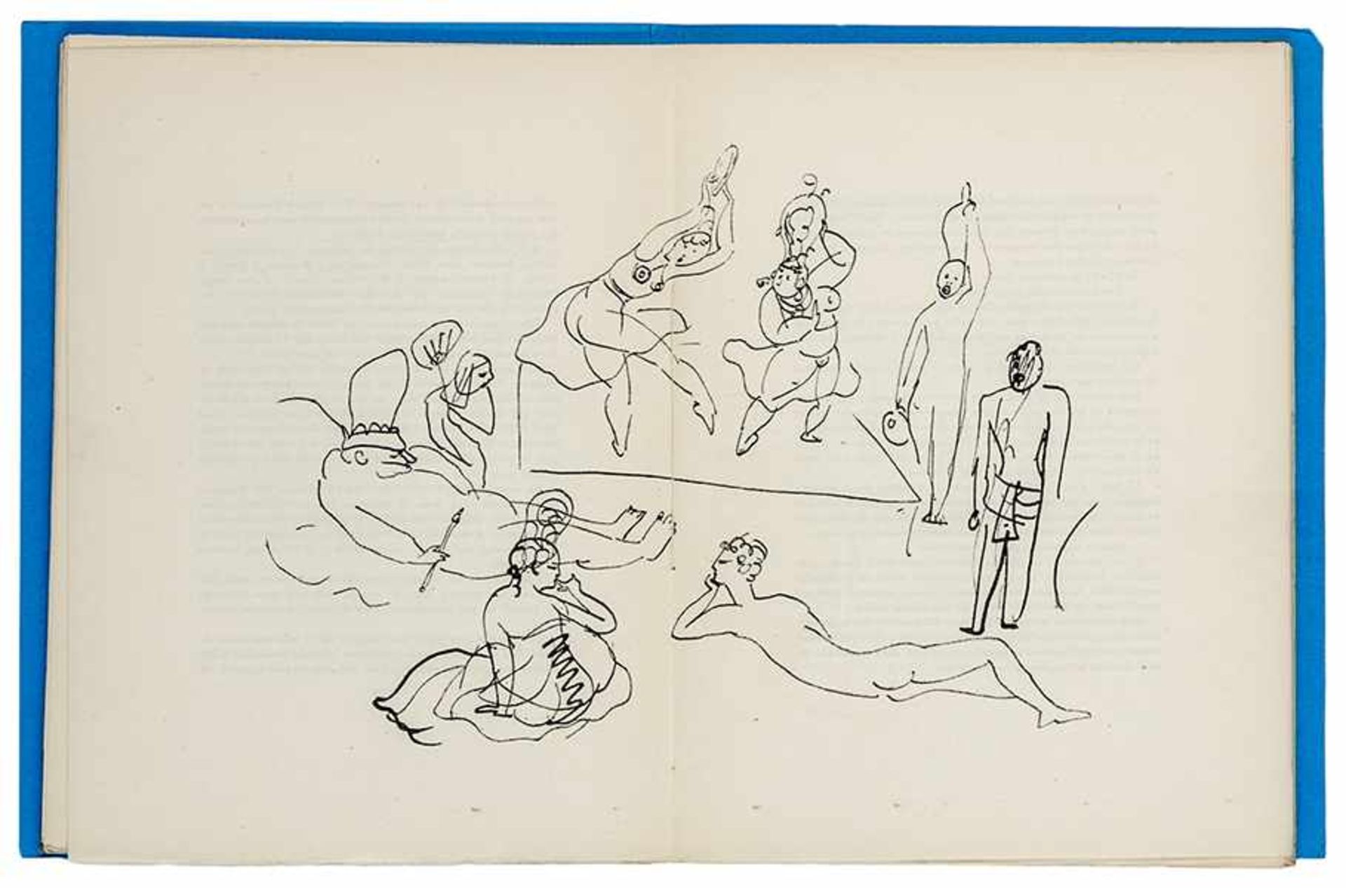 Picasso, Pablo - - Salmon, Andre. Le manuscrit trouvé dans un chapeau. Orné de dessins à la plume