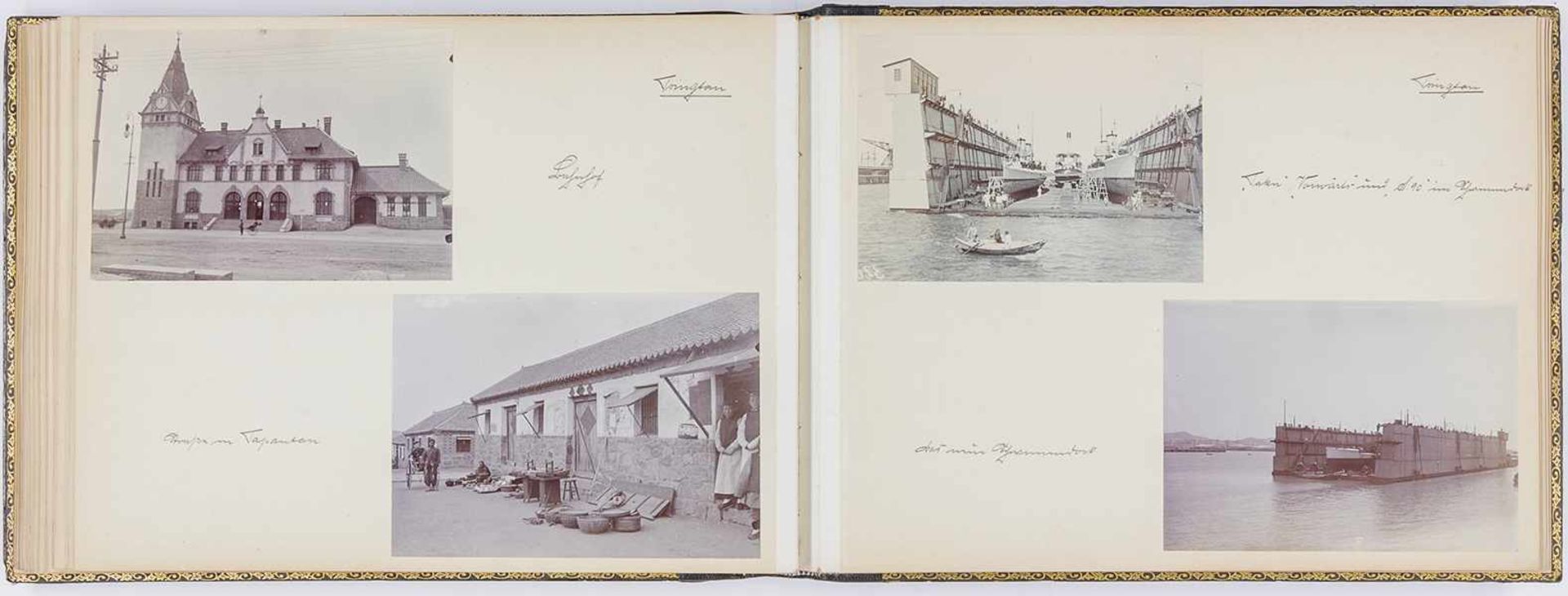 China und Japan - - Album mit 110 Original-Photographien. Vintages. Silbergelatine (4 im - Bild 5 aus 7