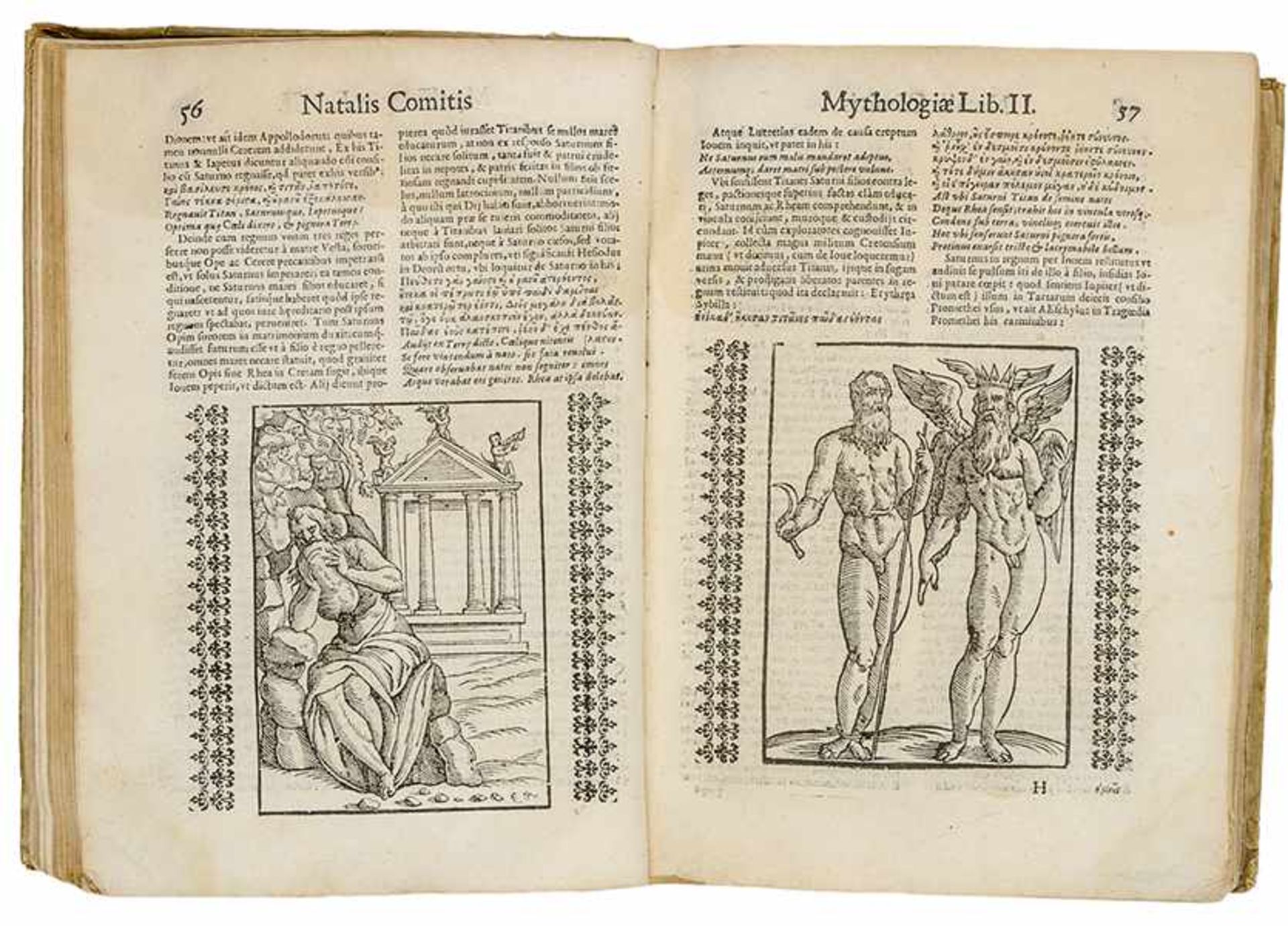 Conti (Comes), Natale. Mythologiae sive Explicationis fabularum libri decem, in quibus omnia prope - Bild 4 aus 5