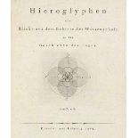 Allgemein - - Rühle von Lilienstern, Johann Jakob Otto August. Hieroglyphen oder Blicke aus dem