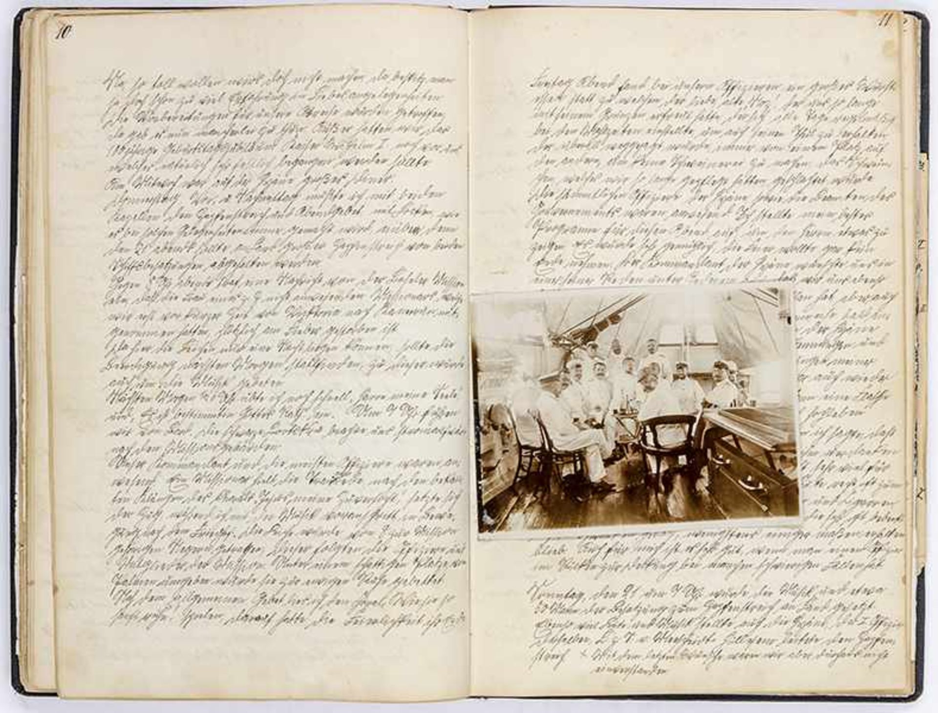 Thiel, Alfred. Tagebuch. An der Westküste Afrika`s. Deutsche Handschrift auf Papier. 17 Original- - Bild 3 aus 6