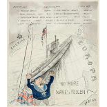 Australien und Ozeanien - - Czech, Emil. 24 Original-Zeichnungen für den "Kamp-Spiegel". (