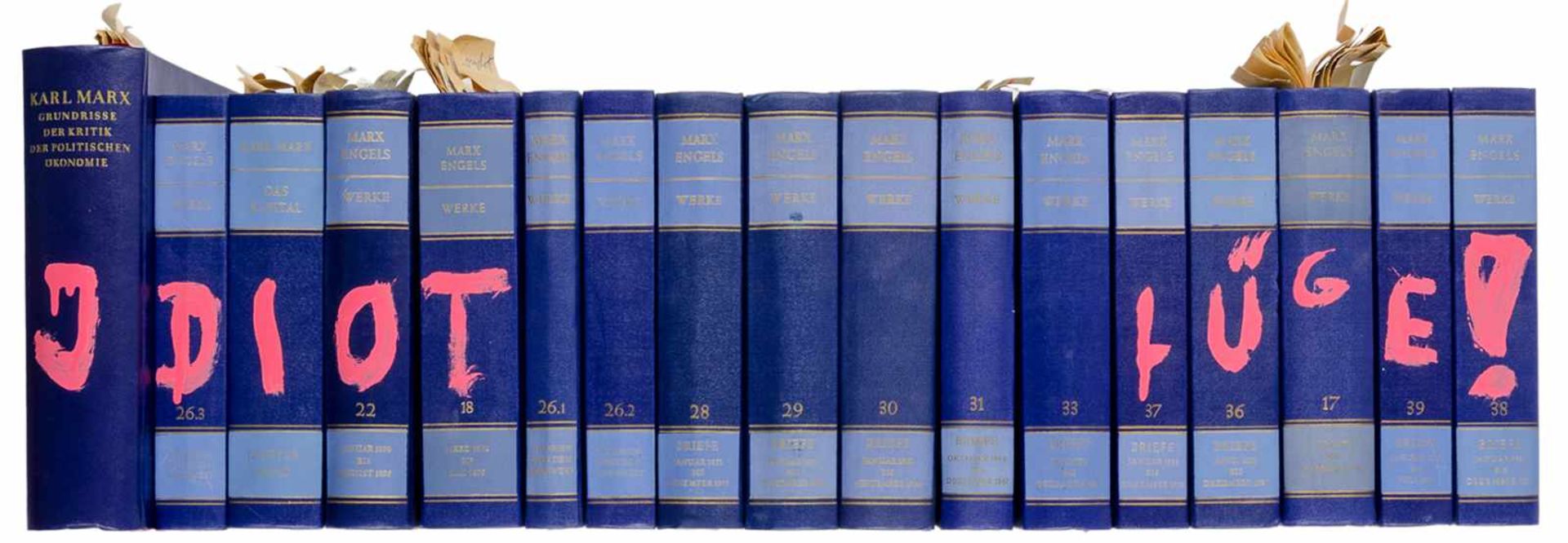 APO und Gegenkultur - - Marx, Karl und Friedrich Engels. Werke. 27 (von 44) Bände in 29 Bänden.