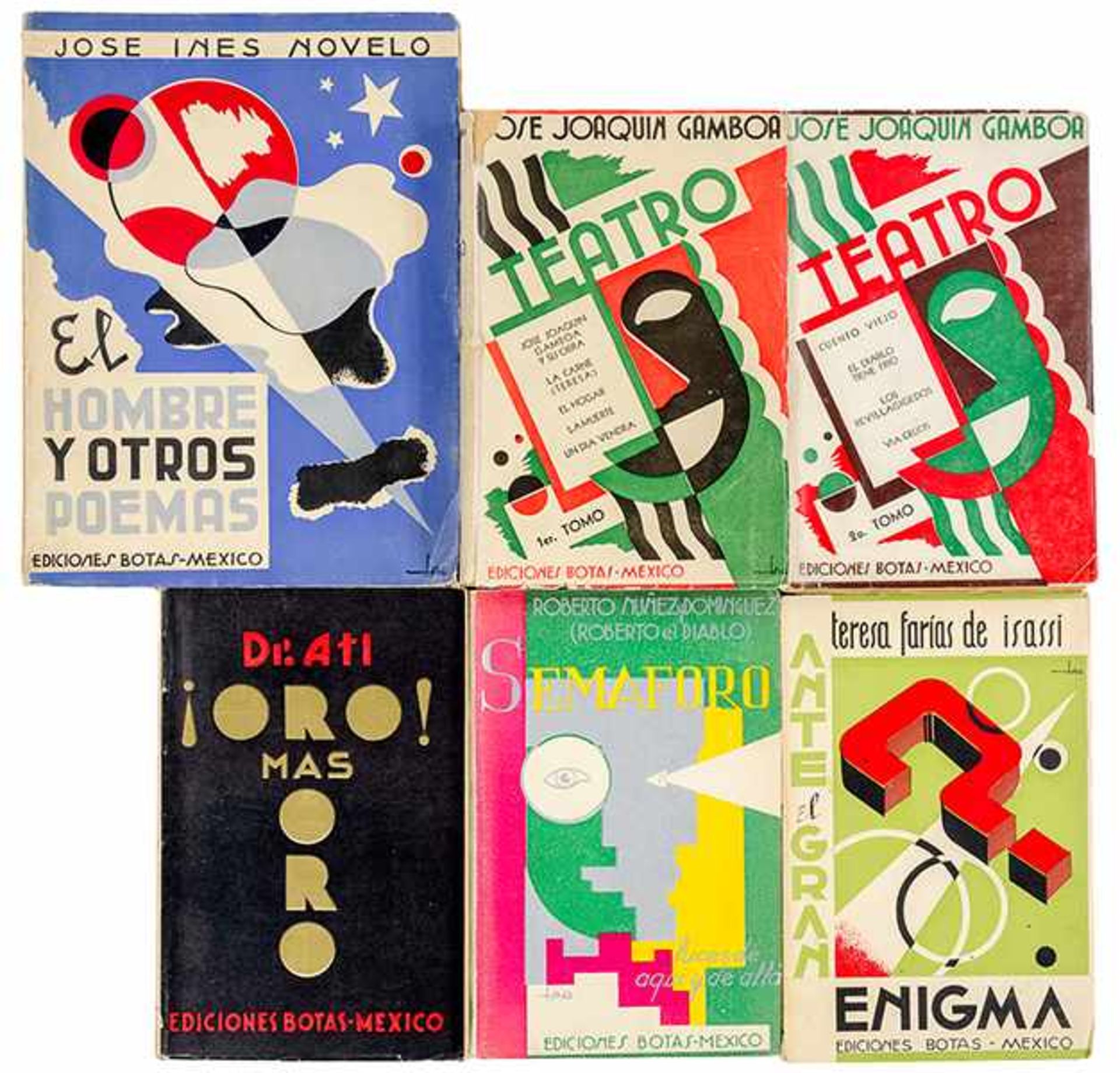 Typographie - - Sammlung von 32 Schriften bzw. Kleinschriften zur mexikanischen modernistischen - Bild 2 aus 3