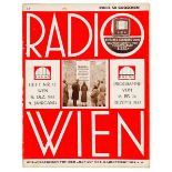 Zeitschriften - - Radio Wien. Programmzeitschrift der RAVAG. Herausgegeben von der