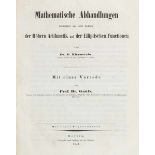 Mathematik - - Eisenstein, Gotthold. Mathematische Abhandlungen, besonders aus dem Gebiete der