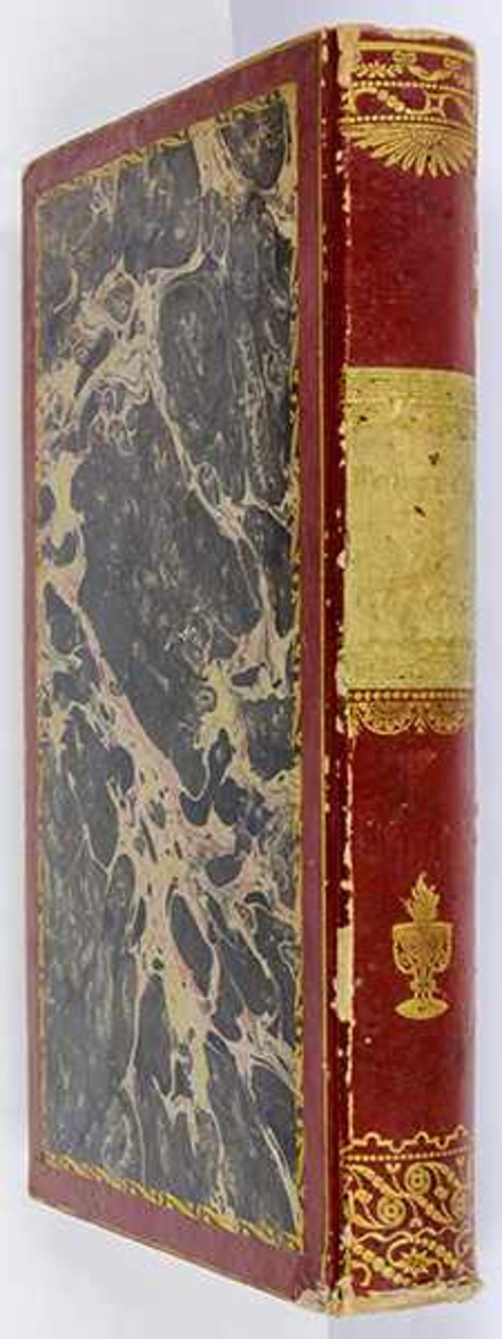 Fouqué, Friedrich de la Motte. Corona. Ein Rittergedicht in drei Büchern. Stuttgart und Tübingen, - Bild 2 aus 2