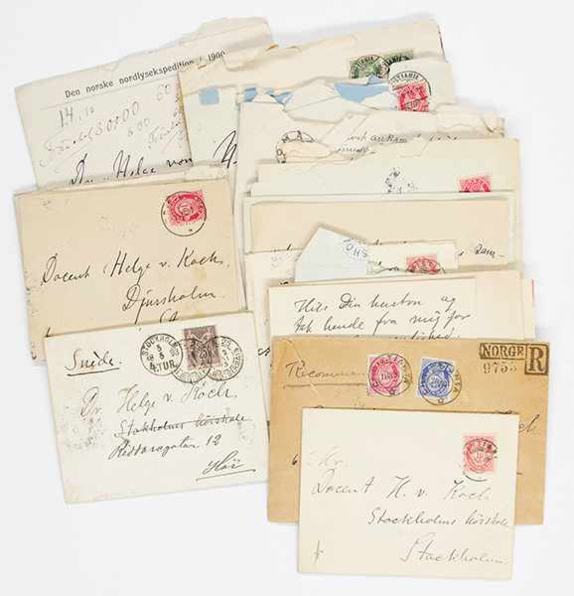 Mathematik - - Koch, Helge von. Sammlung von ca. 100 Briefen und ca. 23 Postkarten an Helge von Koch - Bild 5 aus 5