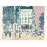 Bonnard, Pierre. Les Boulevards. Farblithographie auf Papier. 1900. Blattgröße: 27,5 x 35 c
