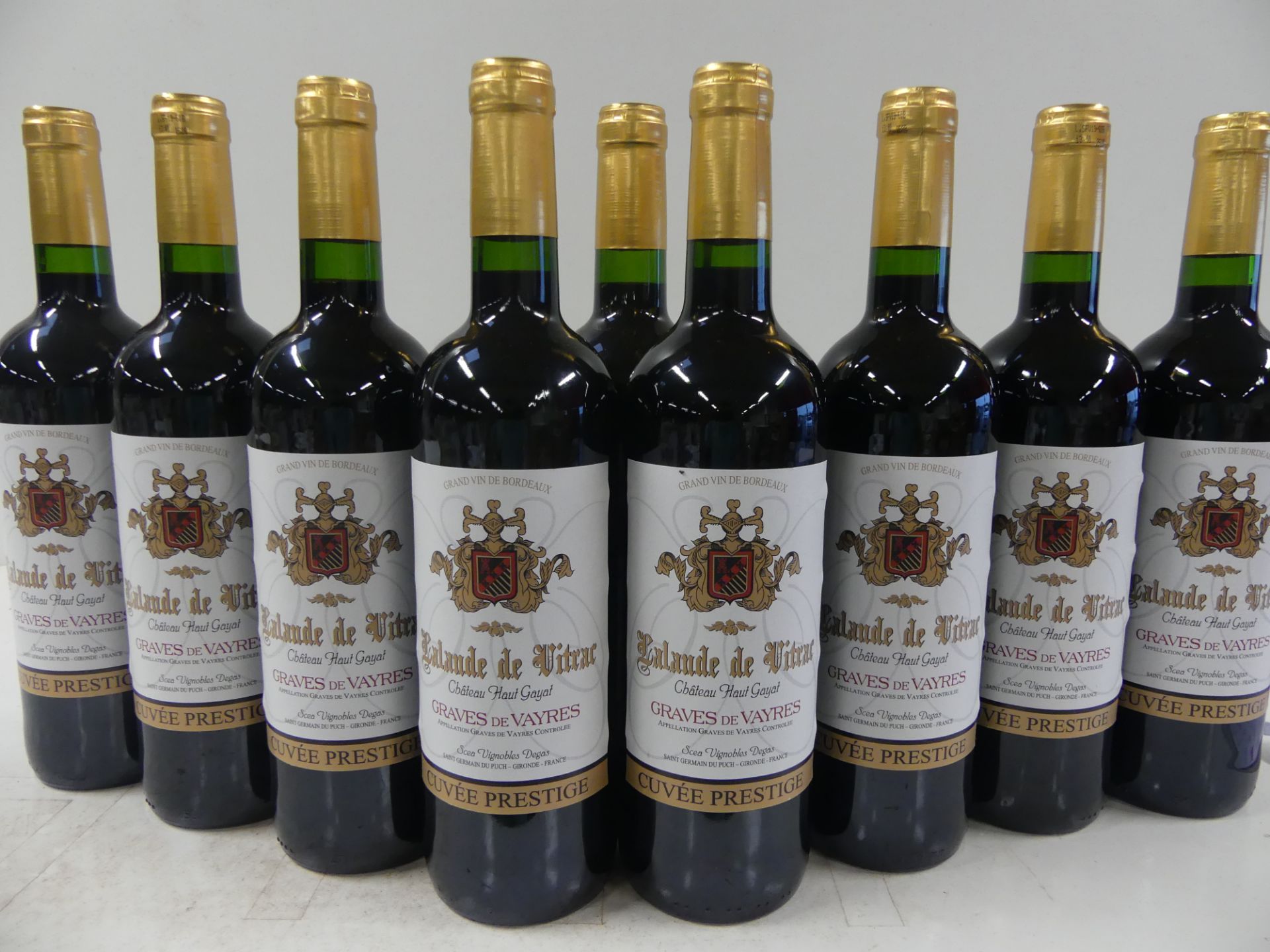 9 Graves de Vayres Lalande de Vitrac du Château Haut Gayat Récoltant 2017 -