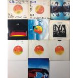 U2 SINGLES INC IRISH PRESSINGS.