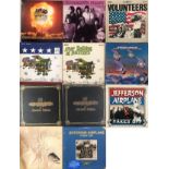 JEFFERSON AIRPLANE - LPs. Cracking collection of 11 x original title LPs.