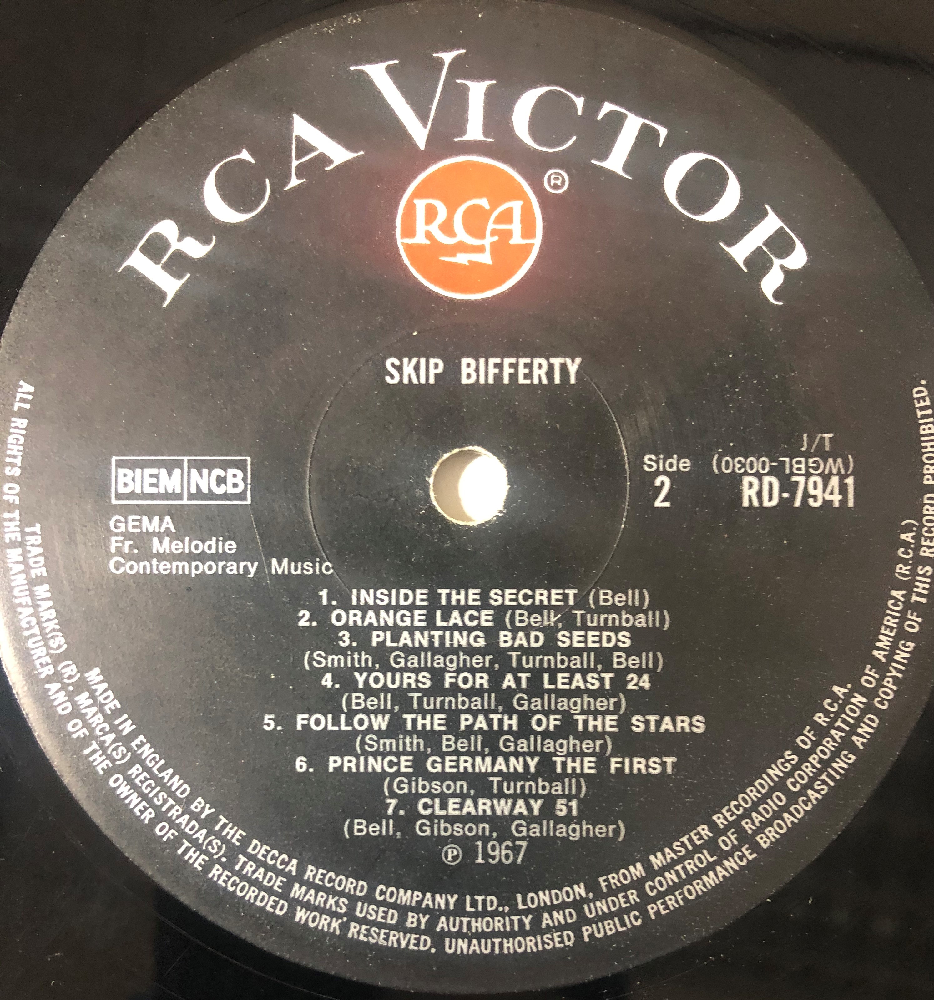 SKIP BIFFERTY - SKIP BIFFERTY LP (ORIGINAL UK MONO PRESSING - RCA VICTOR RD-7941). - Image 6 of 6