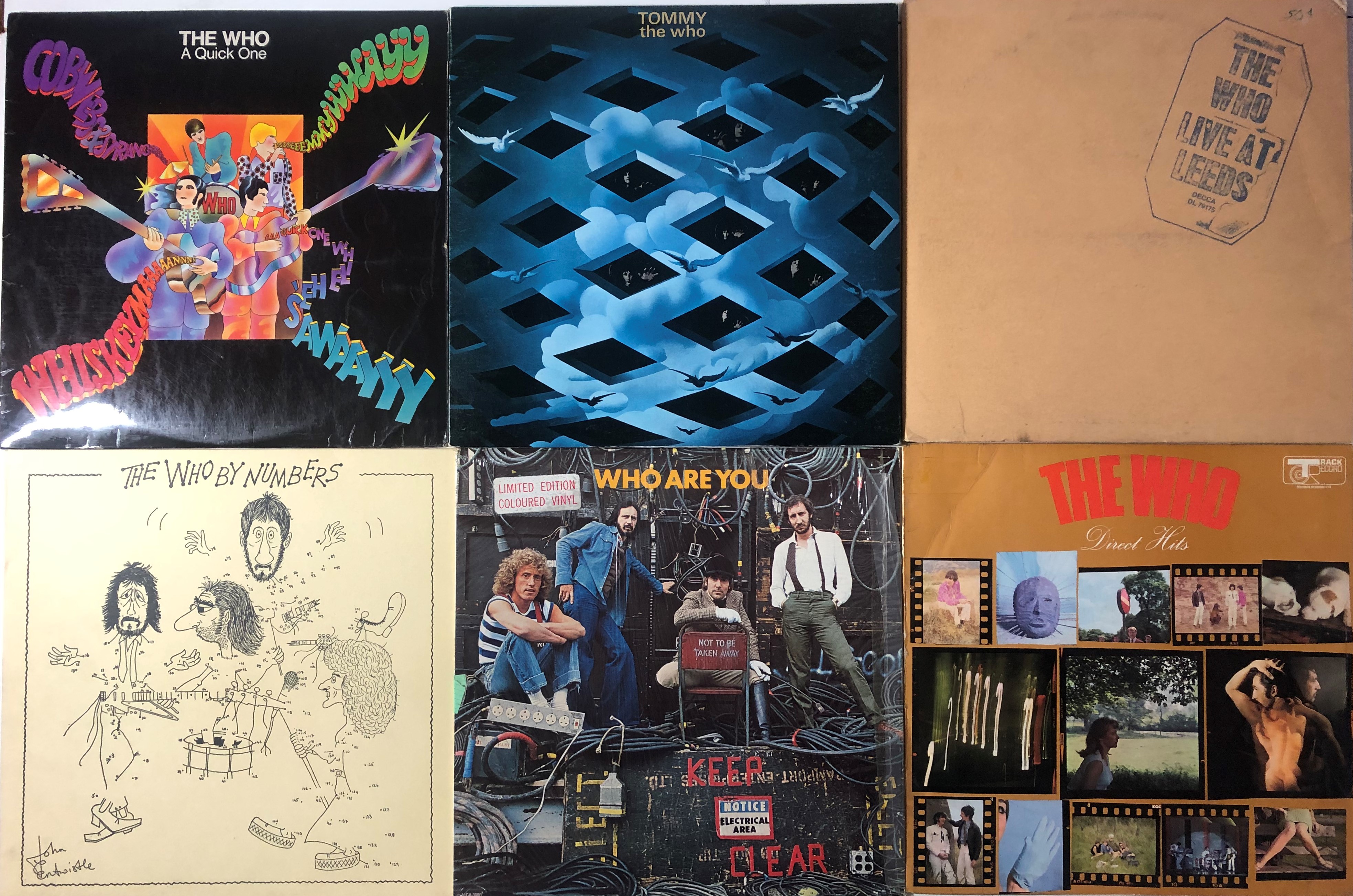 THE WHO - LPs. Great bundle of 6 x LPs.