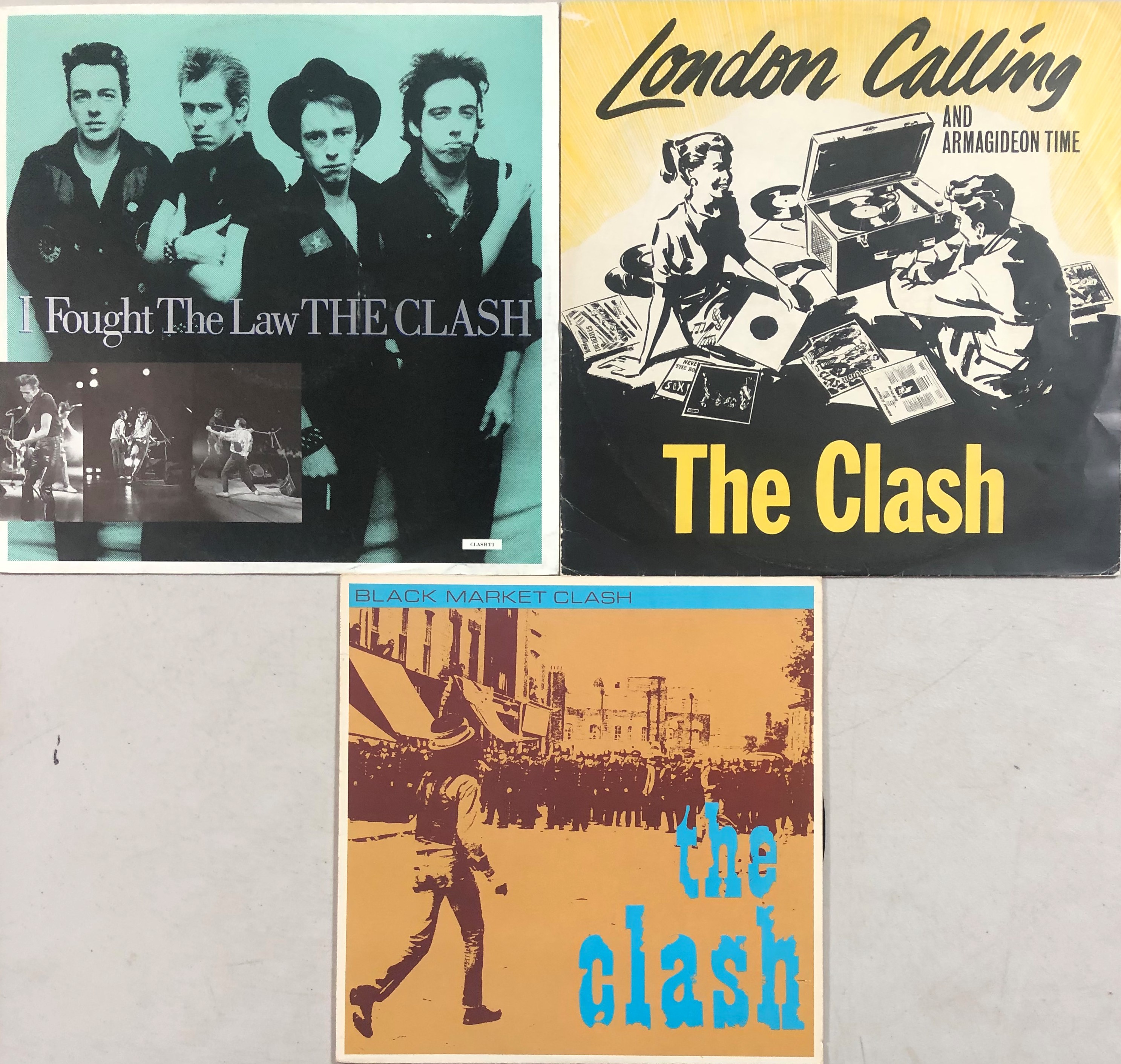 THE CLASH - LPs/12". Now look here(!) at this essential collection of 7 x LPs with 4 x 12". - Image 4 of 4