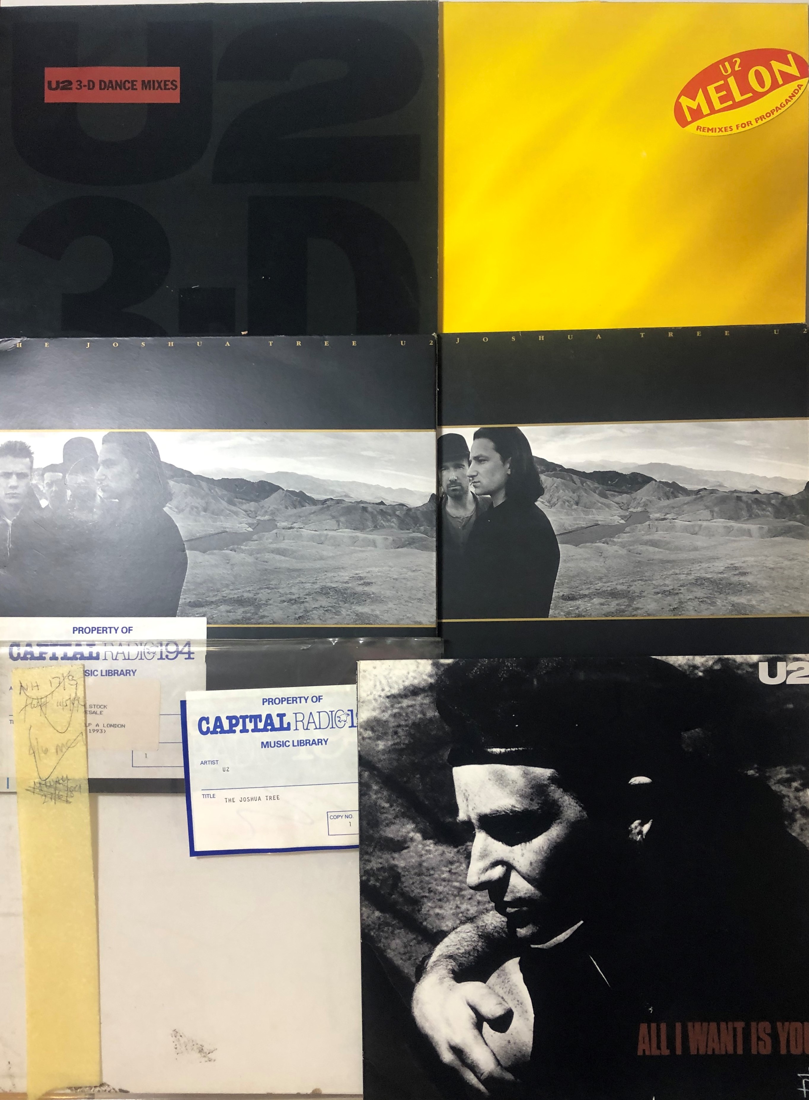 U2 - LP/12" COLLECTION. Excellent collection of 27 x LPs/12" with promos. - Image 3 of 8