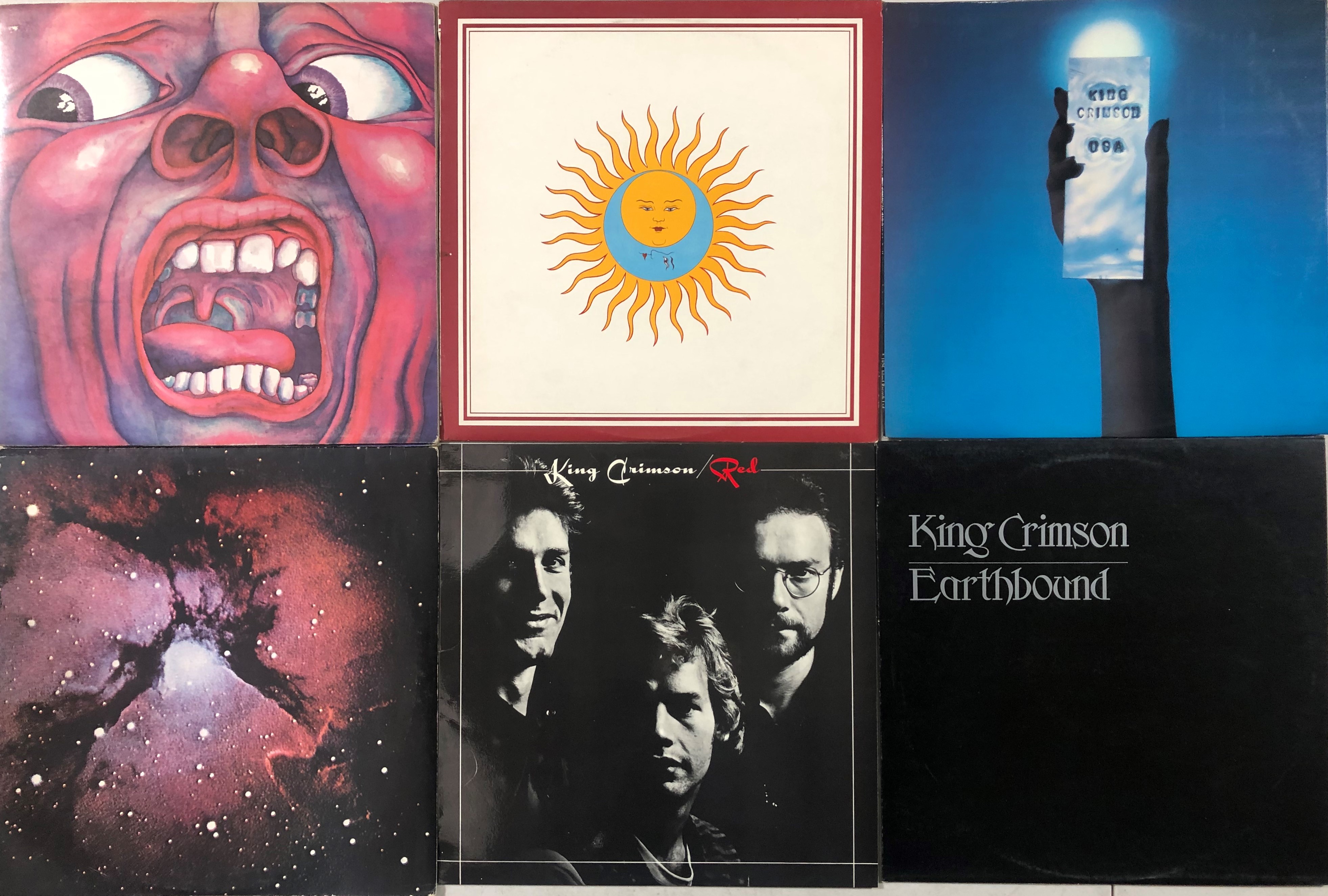 KING CRIMSON - LPs. - Image 2 of 3