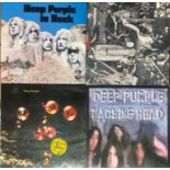 DEEP PURPLE - LPs. Super clean collection of 9 x LPs.