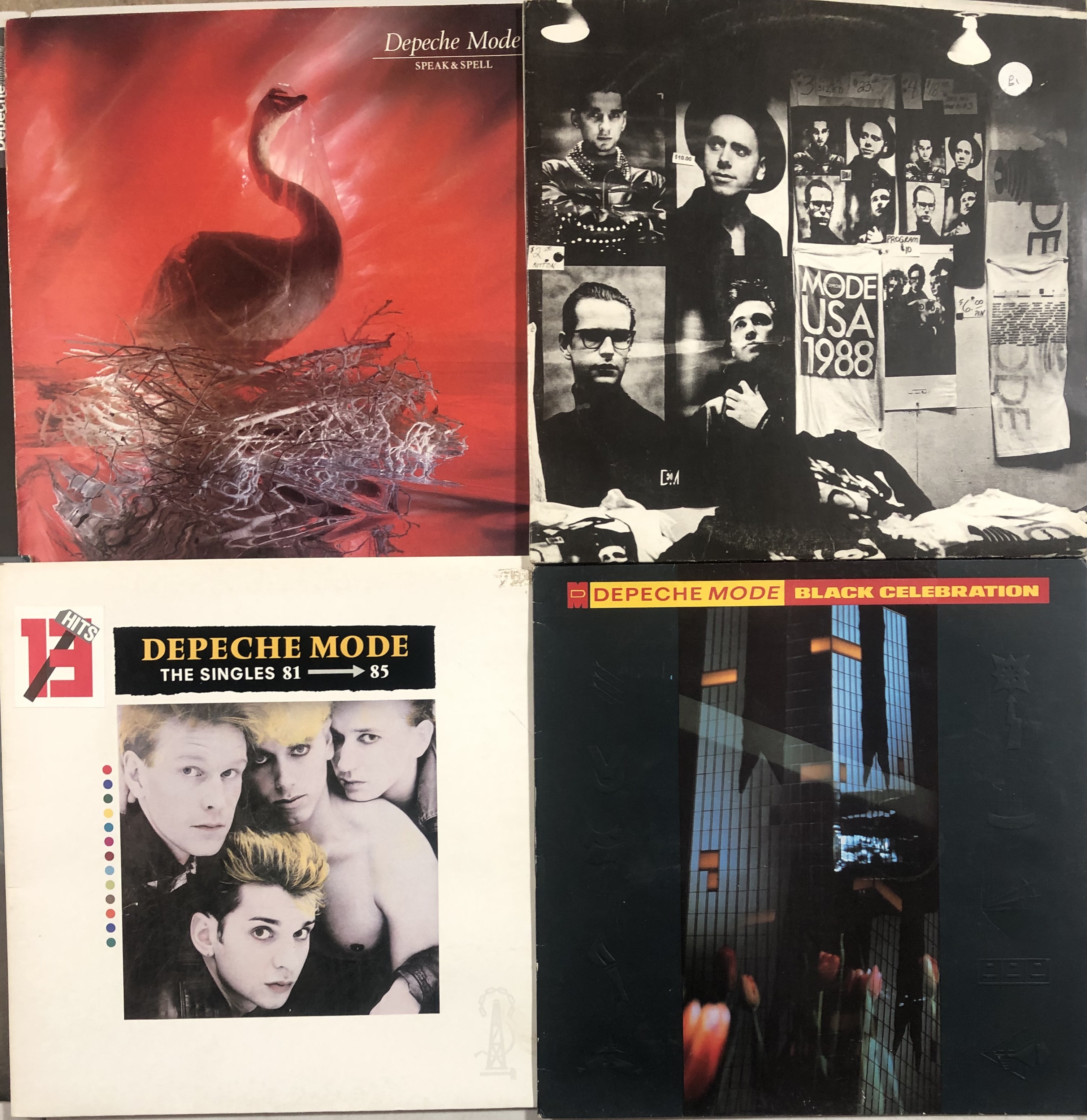 DEPECHE MODE - UK LPs. Brill collection of 10 x LPs including those hard to find 90s releases... - Image 3 of 3