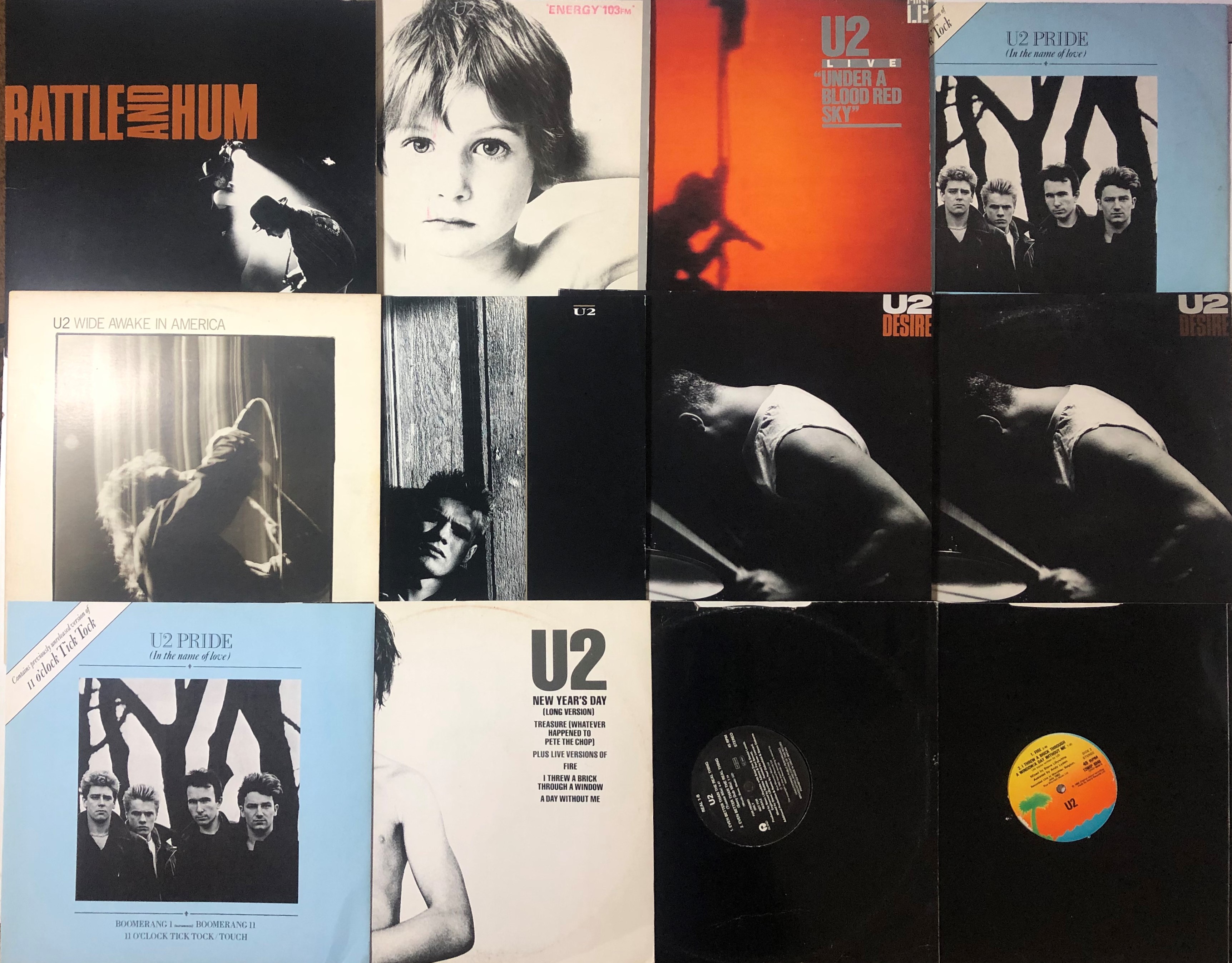 U2 - LP/12" COLLECTION. Excellent collection of 27 x LPs/12" with promos. - Image 5 of 8