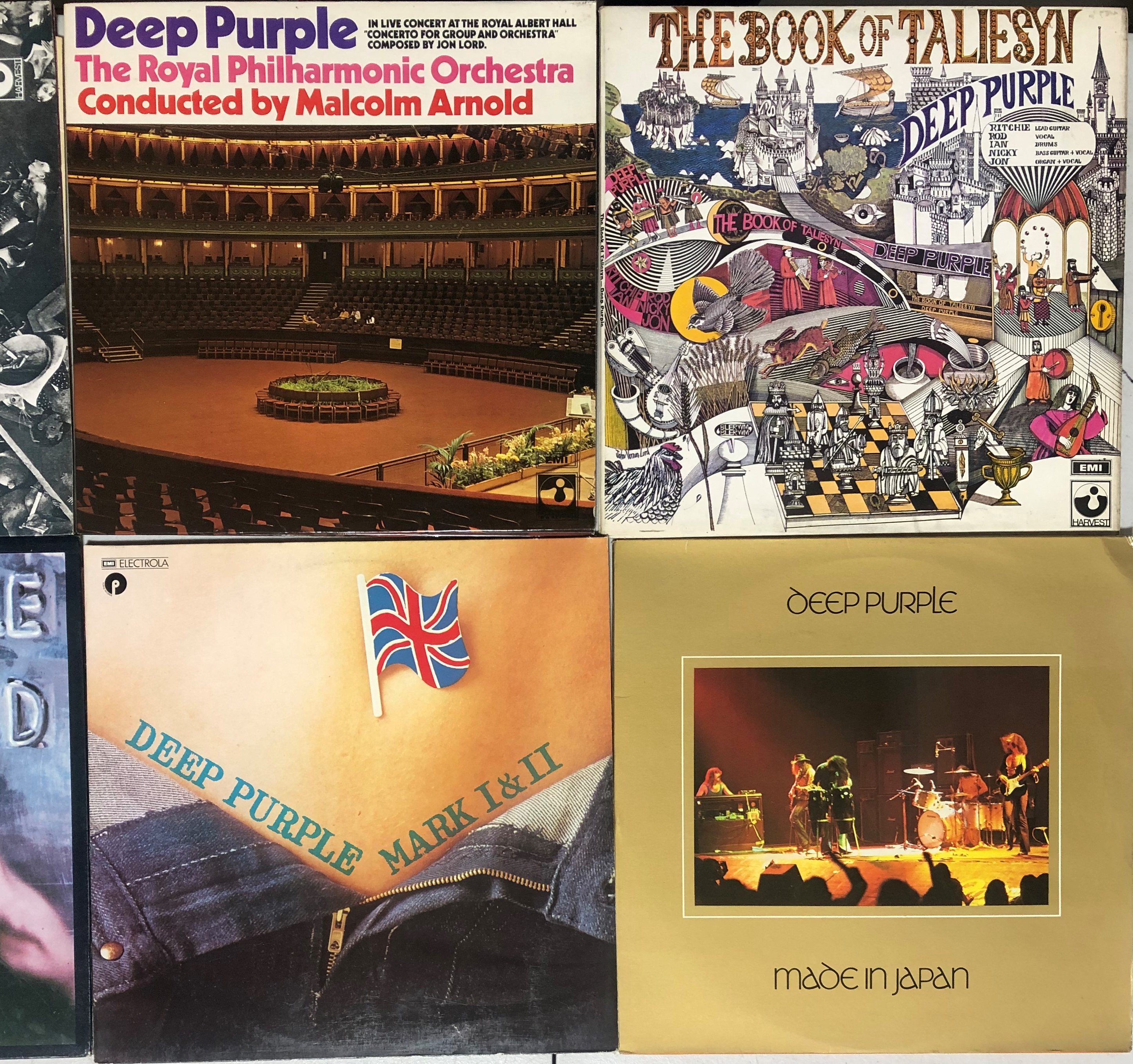 DEEP PURPLE - LPs. Super clean collection of 9 x LPs. - Image 2 of 3