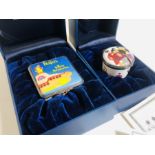 BEATLES/PAUL MCCARTNEY ENAMEL BOXES.