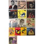 ROCK 'N' ROLL - EPs. Shakin' collection of 19 x EPs with 1 x picture sleeve 7".