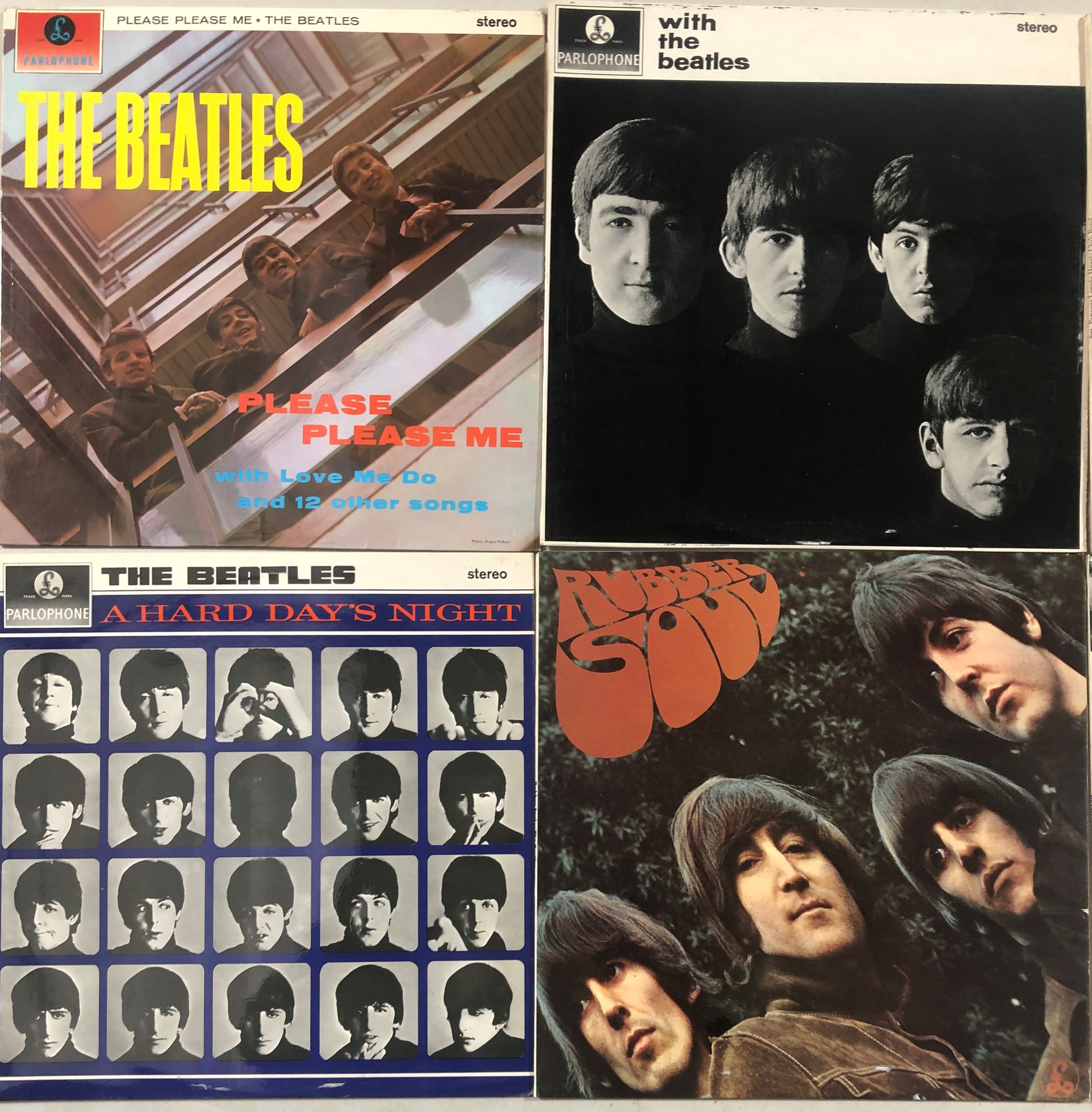 THE BEATLES - 1969 STEREO 'BLACK AND YELLOW' PRESSING LPs. - Image 3 of 4
