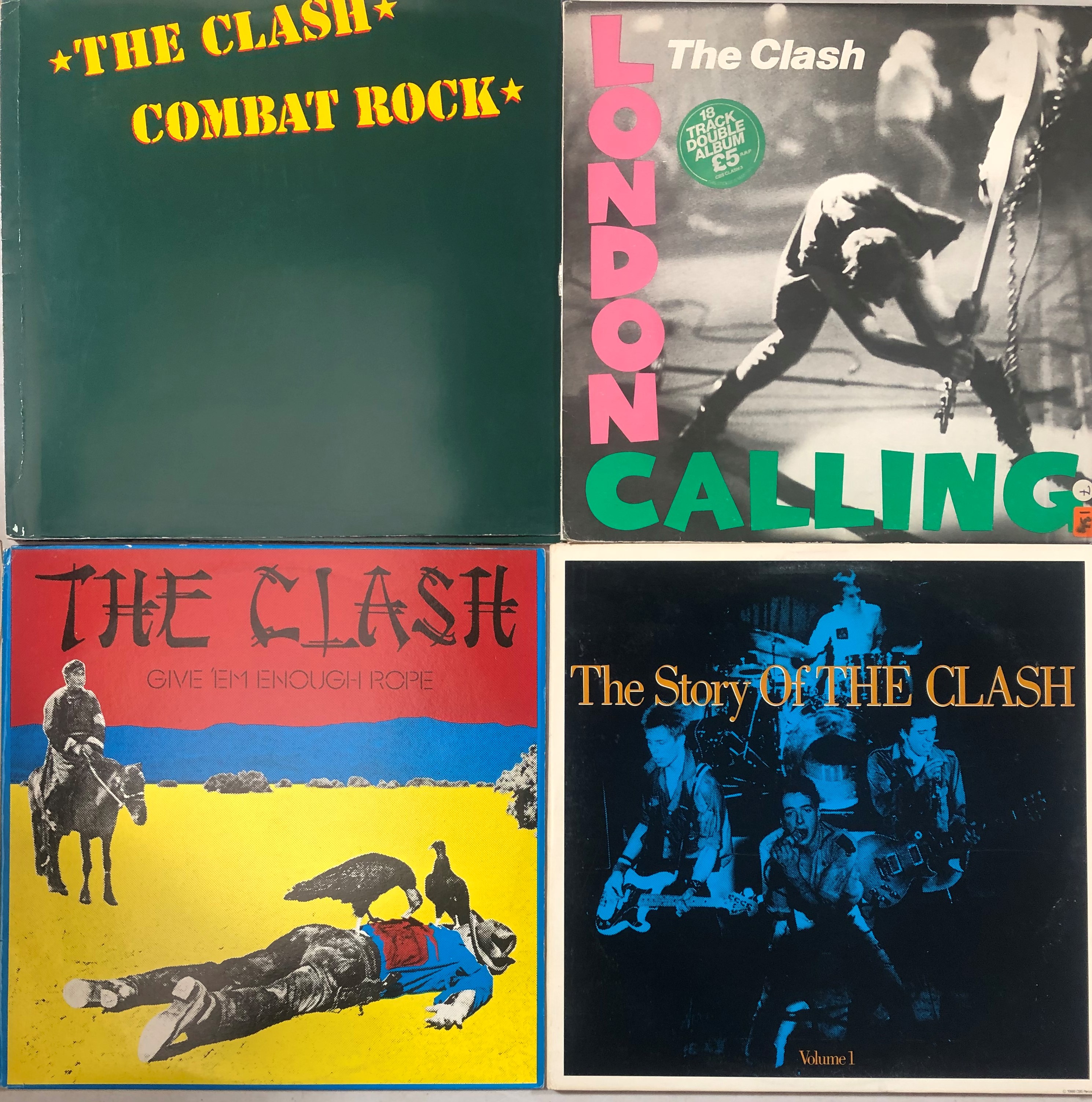 THE CLASH - LPs/12". Now look here(!) at this essential collection of 7 x LPs with 4 x 12". - Image 2 of 4