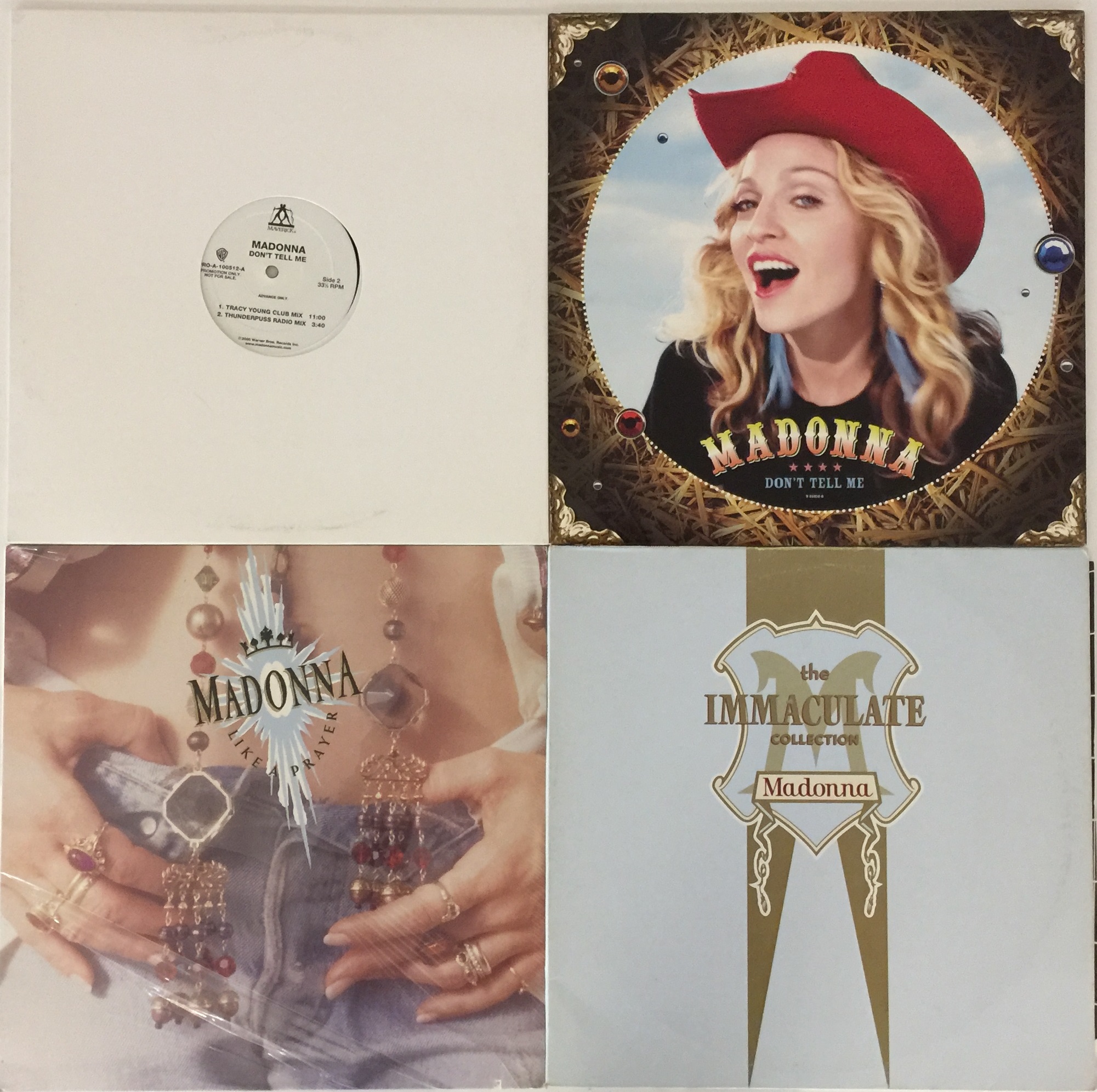 MADONNA - LP/12"/SHAPED DISC COLLECTION (WITH PROMOS). - Image 2 of 2