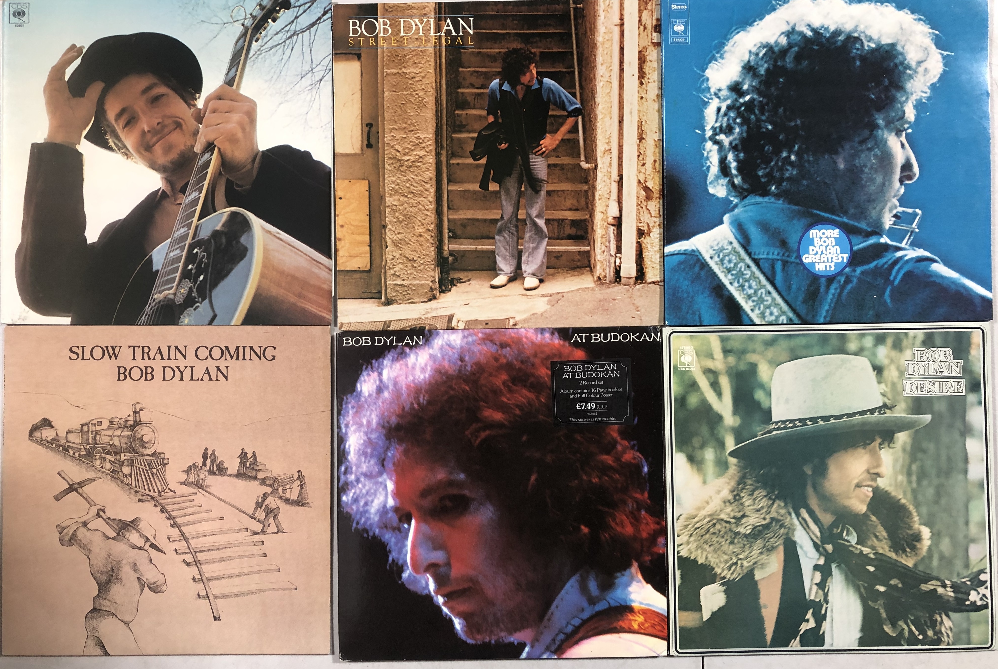 BOB DYLAN - BOB DYLAN (6 ALBUM, 8 x LP PROMO BOX SET - CBS RECORDS). - Image 2 of 3