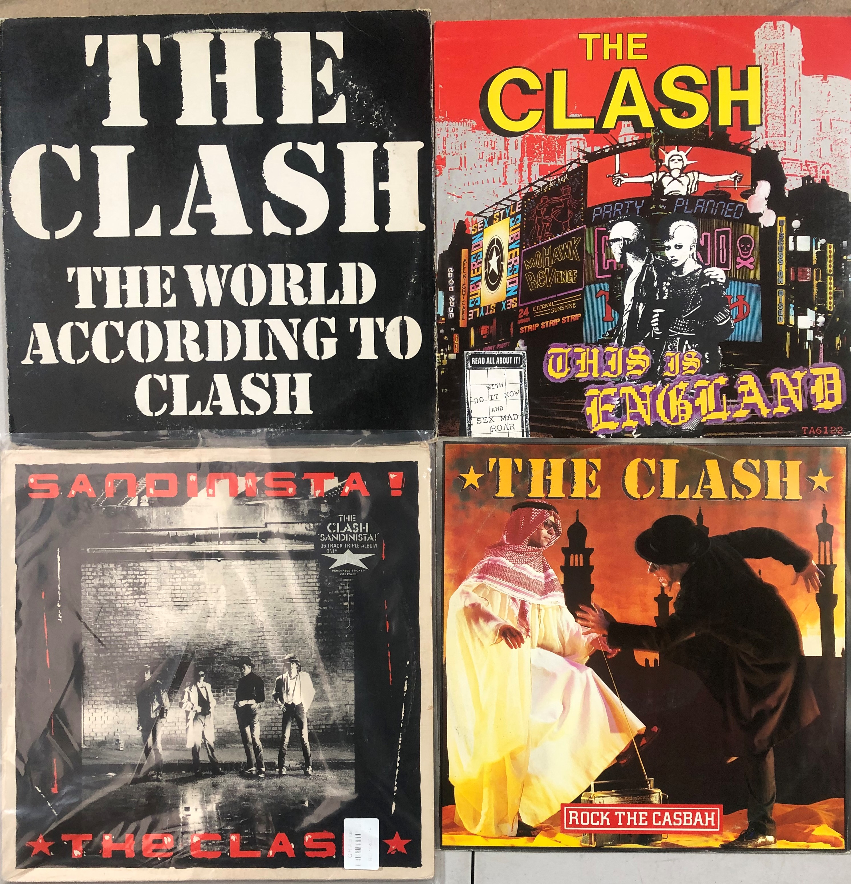 THE CLASH - LPs/12". Now look here(!) at this essential collection of 7 x LPs with 4 x 12". - Image 3 of 4