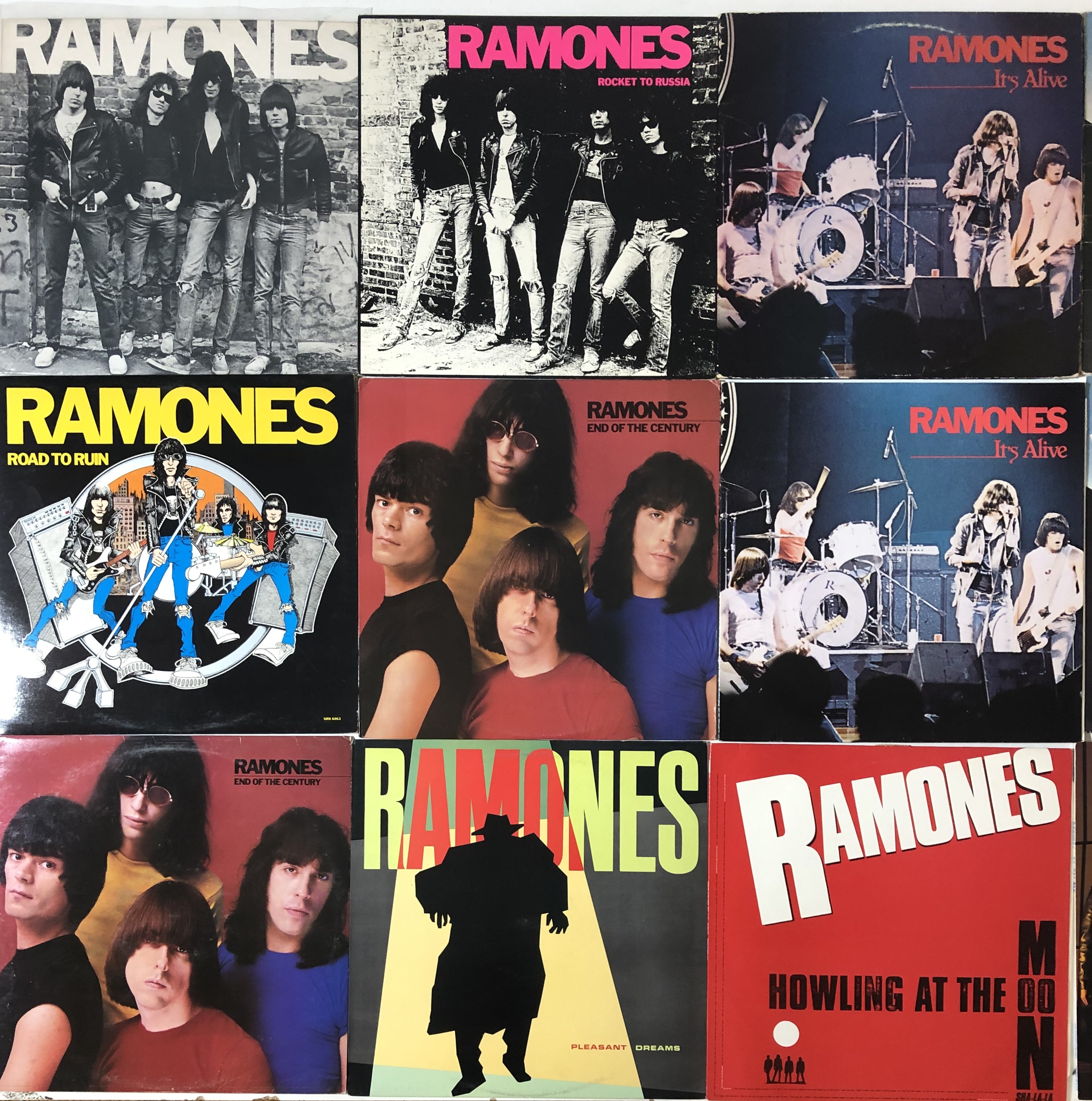 RAMONES - LPs. Top collection of 15 x (mainly) LPs. - Image 2 of 3