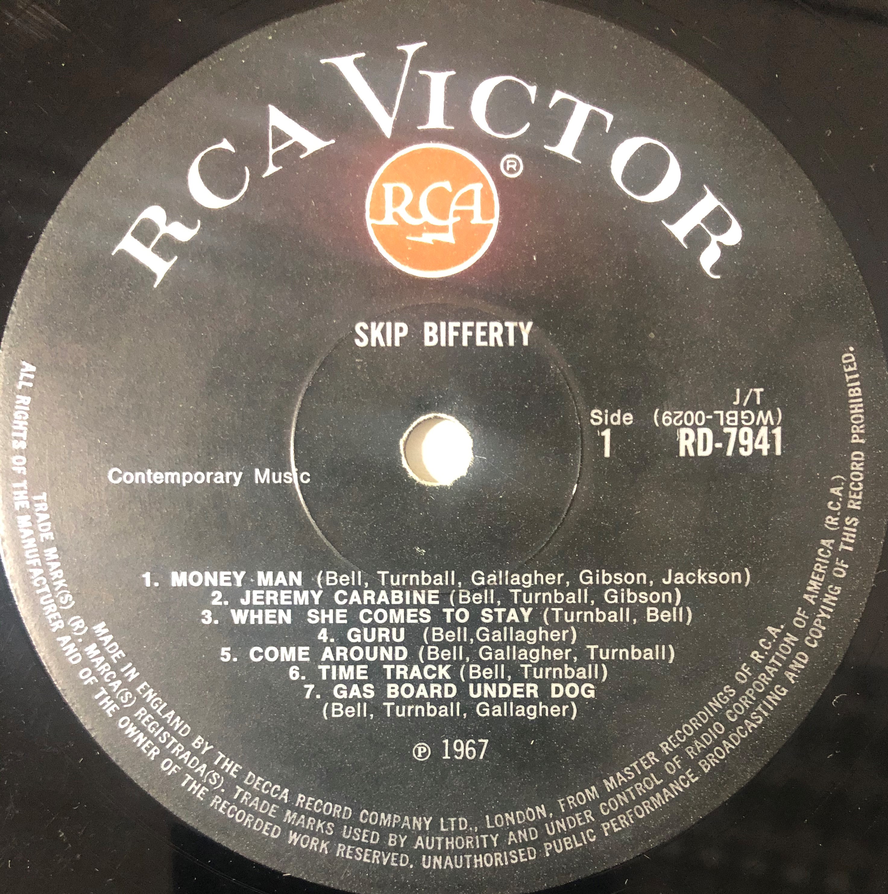 SKIP BIFFERTY - SKIP BIFFERTY LP (ORIGINAL UK MONO PRESSING - RCA VICTOR RD-7941). - Image 5 of 6