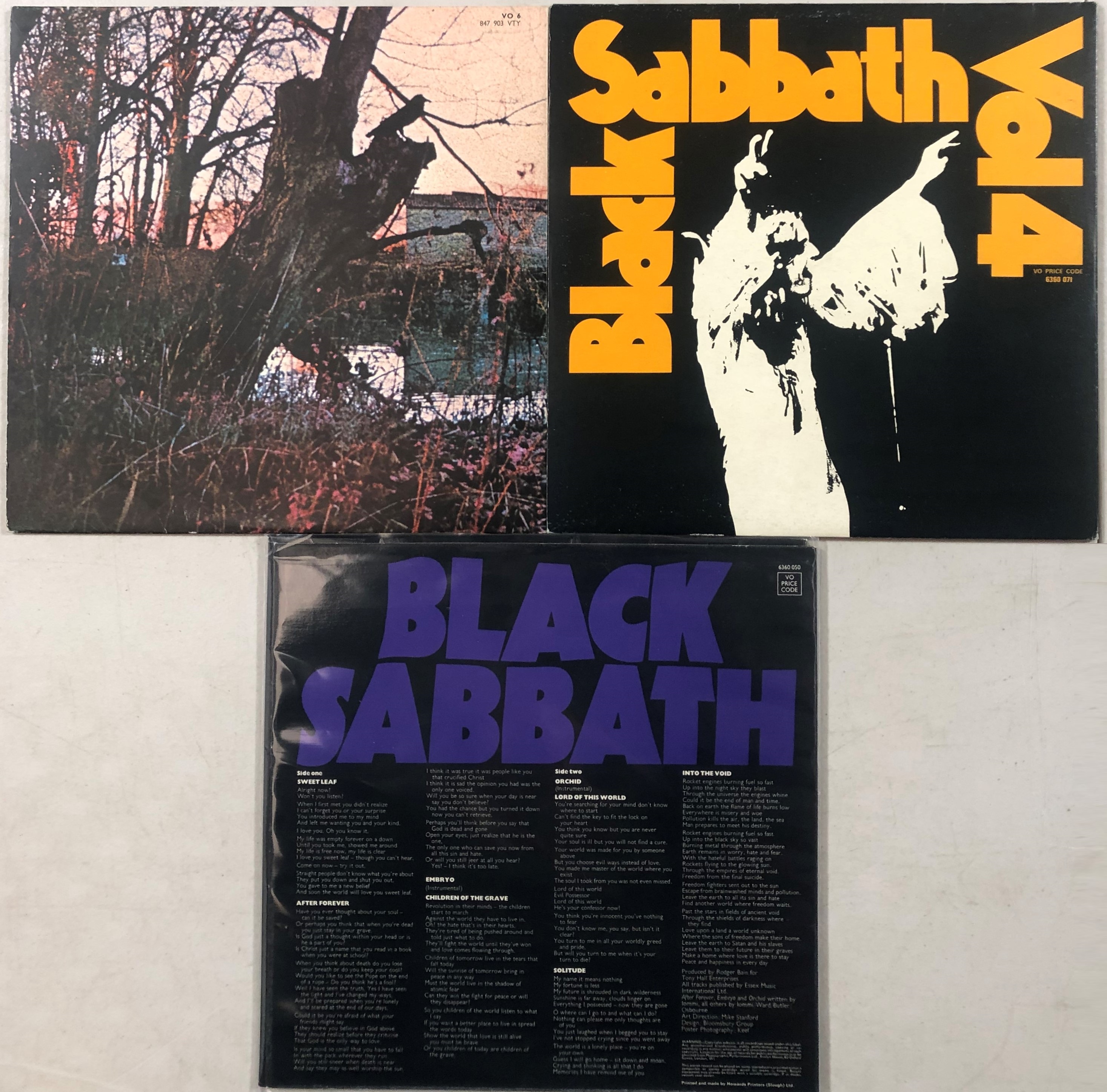 BLACK SABBATH - UK VERTIGO SWIRL LPs. - Image 2 of 3