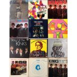THE KINKS - LPs. Ace collection of 11 x LPs with 1 x LP box set including original UK pressings.