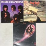 DEEP PURPLE - LPs (INCLUDING ORIGINAL STEREO SHADES OF). Cracking selection of 3 x original UK LPs.