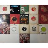 QUEEN SINGLES AND DEMOS. Excellent collection of 16 x 7" titles, including demos/promos.