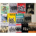 BEATLE SHEET MUSIC AND SONGBOOKS.