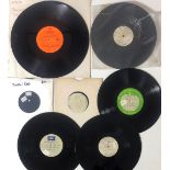 ACETATES. Unique bundle of 7 x acetate recordings, largely from 60s artists.