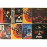 JUDAS PRIEST & RELATED / US & JAPANESE RELEASES - LPs.