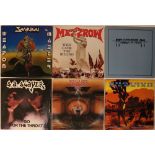 HEAVY METAL / THRASH / DEATH METAL - LPs. Mighty bundle of 14 x LPs. Artists/titles include S.A.