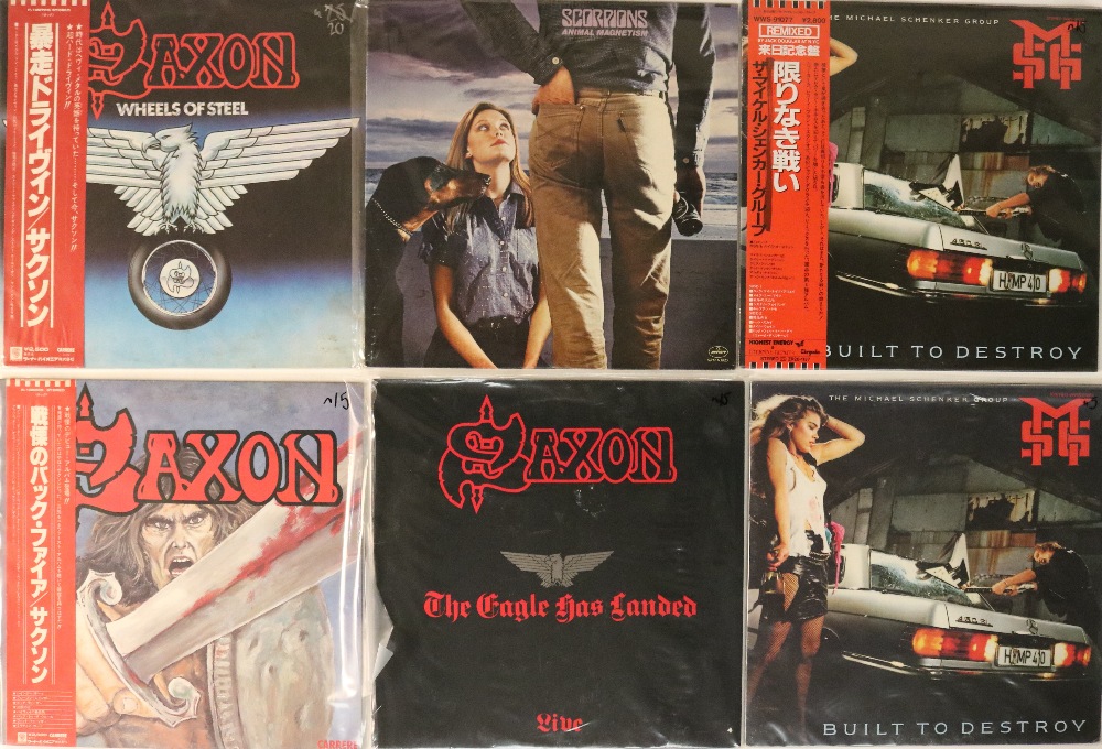 HEAVY METAL / HARD ROCK / US & JAPANESE RELEASES - LPs.