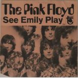 THE PINK FLOYD - SEE EMILY PLAY - US 7" PROMO (1ST PRESSING - TOWER 356 WITH PICTURE SLEEVE).