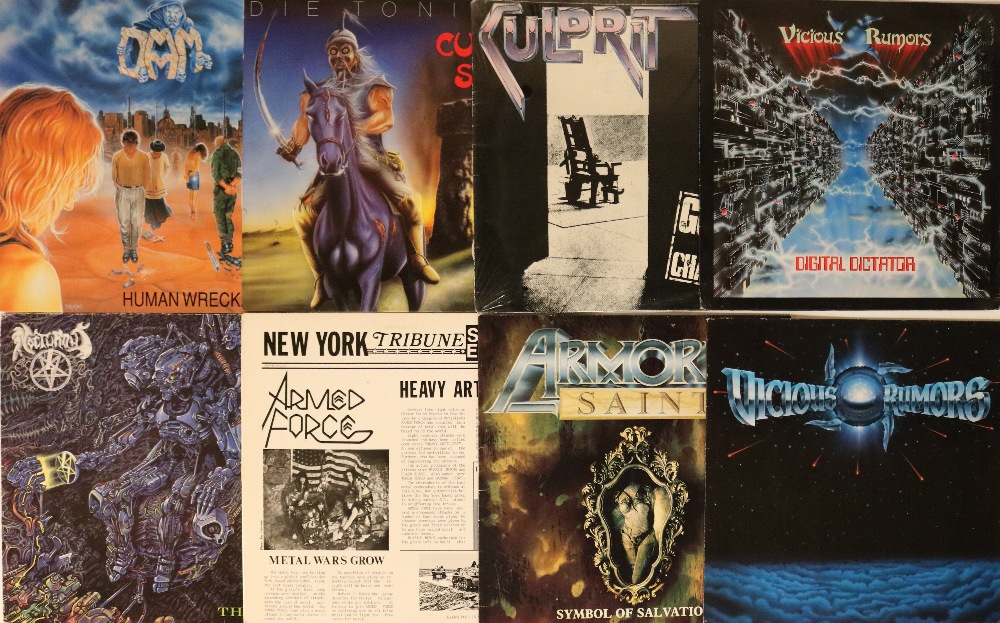 HEAVY METAL / THRASH / DEATH METAL - LPs. Killer bundle of 28 x LPs.