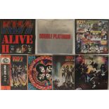 KISS / JAPANESE RELEASES - LPs. Rockin' bundle of 7 x LPs.