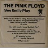 THE PINK FLOYD - SEE EMILY PLAY - US 7" PROMO (2ND PRESSING - TOWER 356 WITH PICTURE SLEEVE).